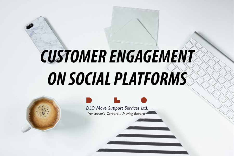 customer engagement on social platforms banner